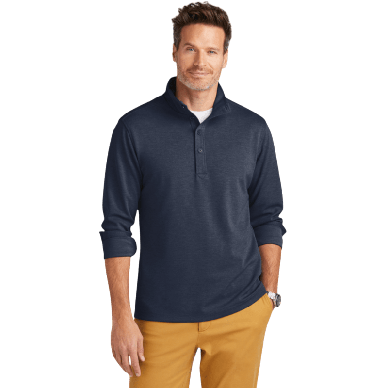 Brooks Brothers® Mid - Layer Stretch 1/2 - Button - Pullovers - SwagWear