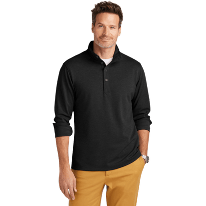 Brooks Brothers® Mid - Layer Stretch 1/2 - Button - Pullovers - SwagWear