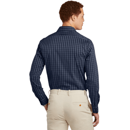 Brooks Brothers® Tech Stretch Patterned Shirt - Button Down Shirts - SwagWear