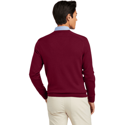 Brooks Brothers ® Washable Merino V - Neck Sweater - Sweaters - SwagWear