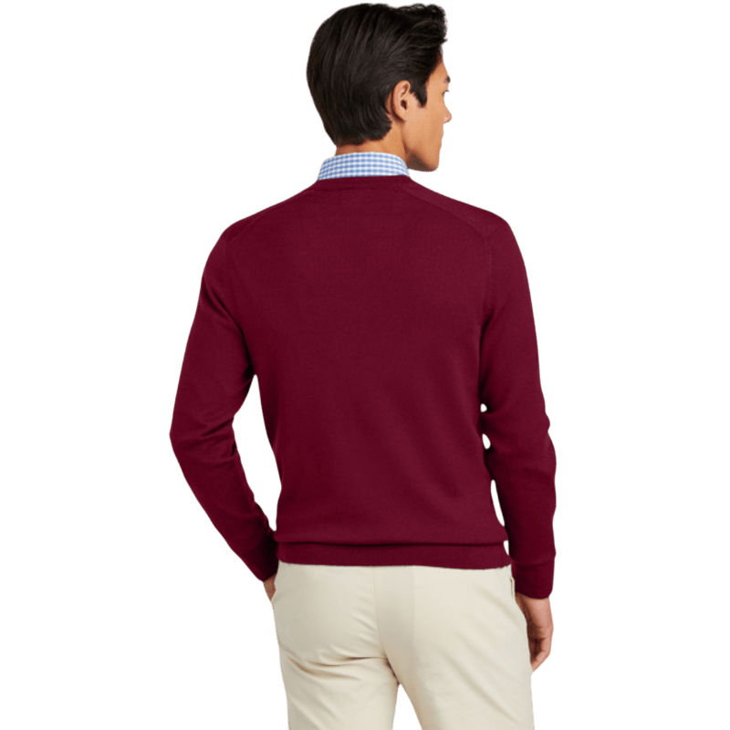 Brooks Brothers ® Washable Merino V - Neck Sweater - Sweaters - SwagWear