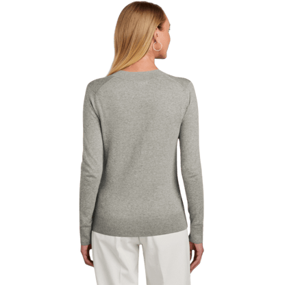 Brooks Brothers® Women’s Cotton Stretch V - Neck Sweater - Sweaters - SwagWear