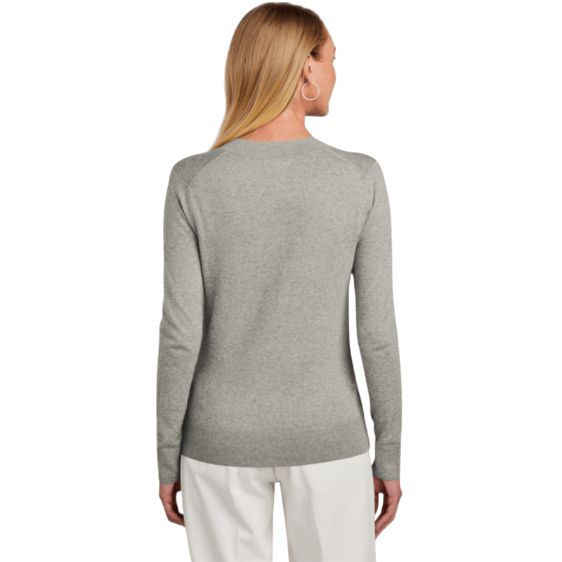 Brooks Brothers® Women’s Cotton Stretch V - Neck Sweater - Sweaters - SwagWear