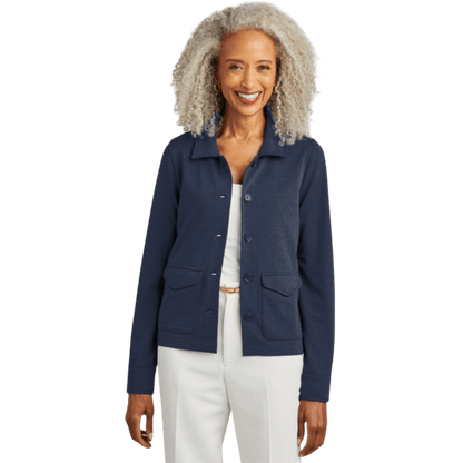 Brooks Brothers® Women’s Mid - Layer Stretch Button Jacket - Jackets - SwagWear