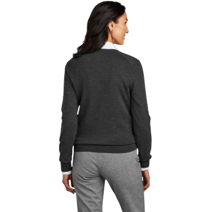 Brooks Brothers ® Women’s Washable Merino V - Neck Sweater - Sweaters - SwagWear
