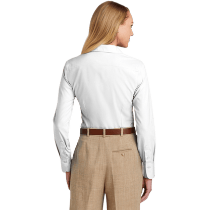 Brooks Brothers® Women’s Wrinkle - Free Stretch Nailhead Shirt - Button Down Shirts - SwagWear