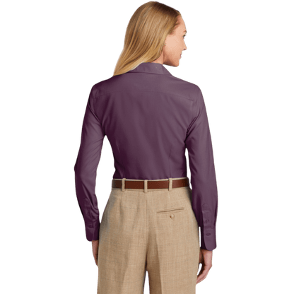 Brooks Brothers® Women’s Wrinkle - Free Stretch Nailhead Shirt - Button Down Shirts - SwagWear