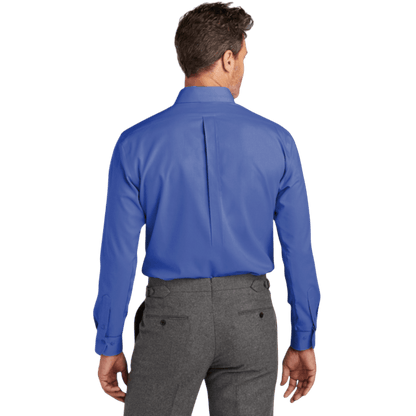Brooks Brothers® Wrinkle - Free Stretch Nailhead Shirt - Button Down Shirts - SwagWear