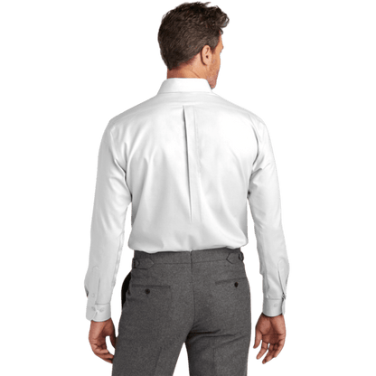 Brooks Brothers® Wrinkle - Free Stretch Nailhead Shirt - Button Down Shirts - SwagWear