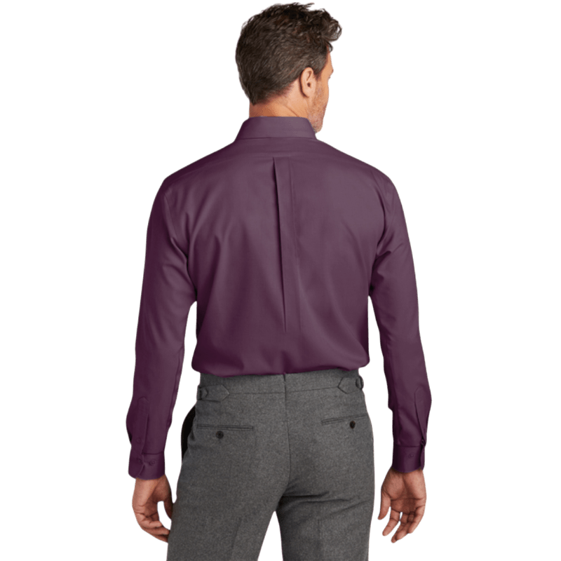 Brooks Brothers® Wrinkle - Free Stretch Nailhead Shirt - Button Down Shirts - SwagWear