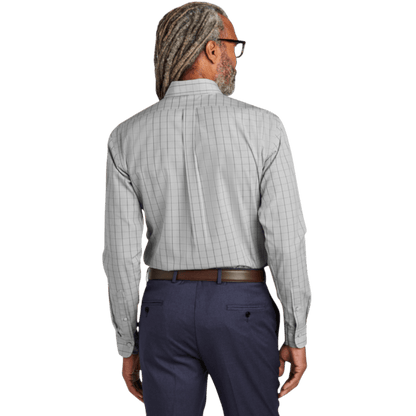 Brooks Brothers® Wrinkle - Free Stretch Patterned Shirt - Button Down Shirts - SwagWear