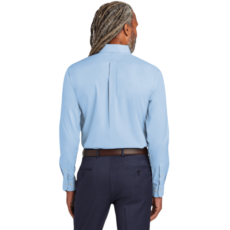 Brooks Brothers® Wrinkle - Free Stretch Pinpoint Shirt - Button Down Shirts - SwagWear