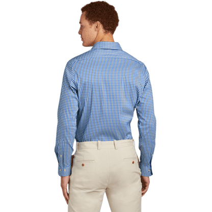 Brooks Brothers® Tech Stretch Patterned Shirt - Button Down Shirts - SwagWear