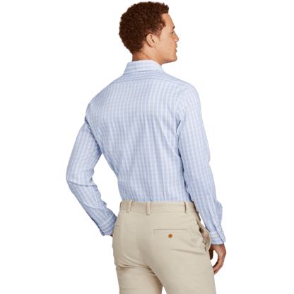Brooks Brothers® Tech Stretch Patterned Shirt - Button Down Shirts - SwagWear