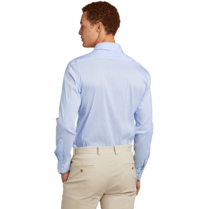 Brooks Brothers® Tech Stretch Patterned Shirt - Button Down Shirts - SwagWear