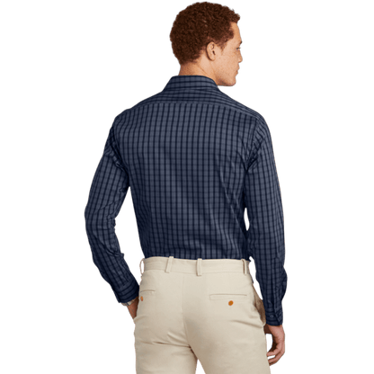 Brooks Brothers® Tech Stretch Patterned Shirt - Button Down Shirts - SwagWear