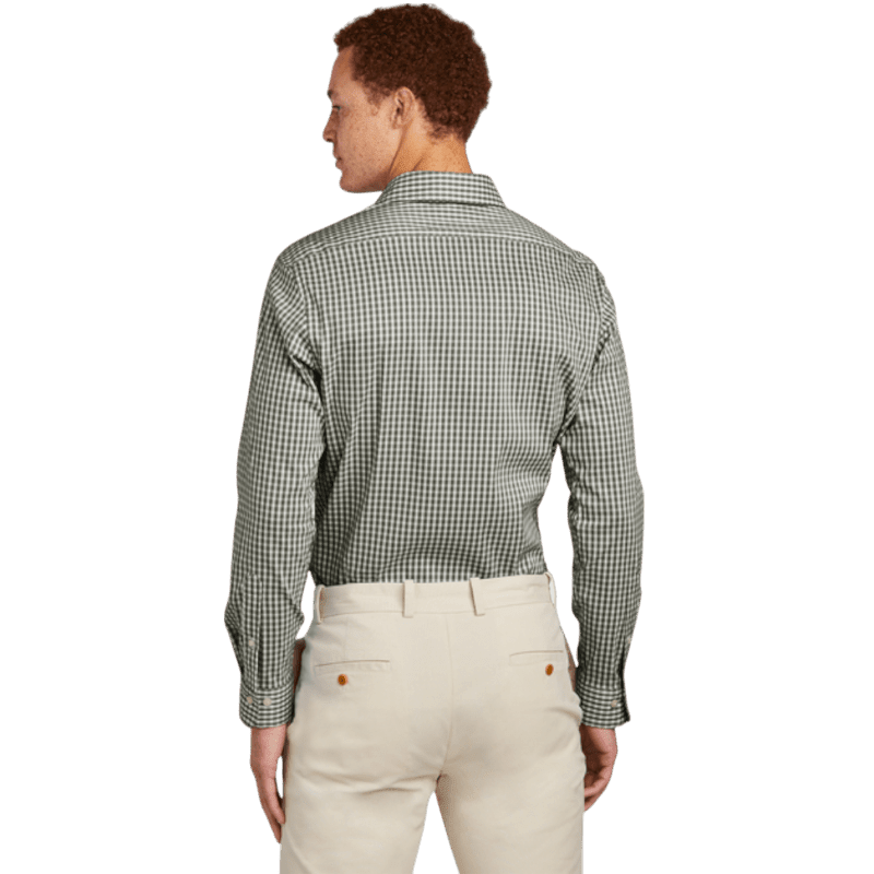 Brooks Brothers® Tech Stretch Patterned Shirt - Button Down Shirts - SwagWear