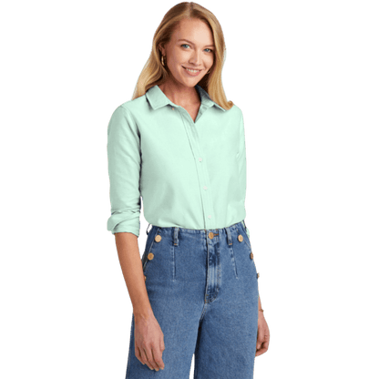 Brooks Brothers® Women’s Casual Oxford Cloth Shirt - Button Down Shirts - SwagWear