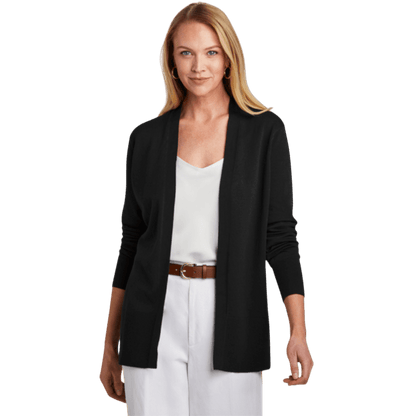 Brooks Brothers® Women’s Cotton Stretch Long Cardigan Sweater - Cardigans - SwagWear