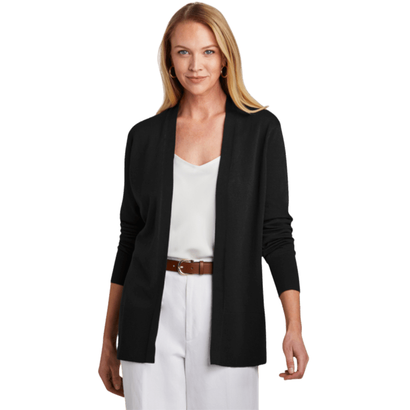 Brooks Brothers® Women’s Cotton Stretch Long Cardigan Sweater - Cardigans - SwagWear
