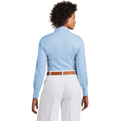 Brooks Brothers® Women’s Wrinkle-Free Stretch Pinpoint Shirt - Button Down Shirts - SwagWear