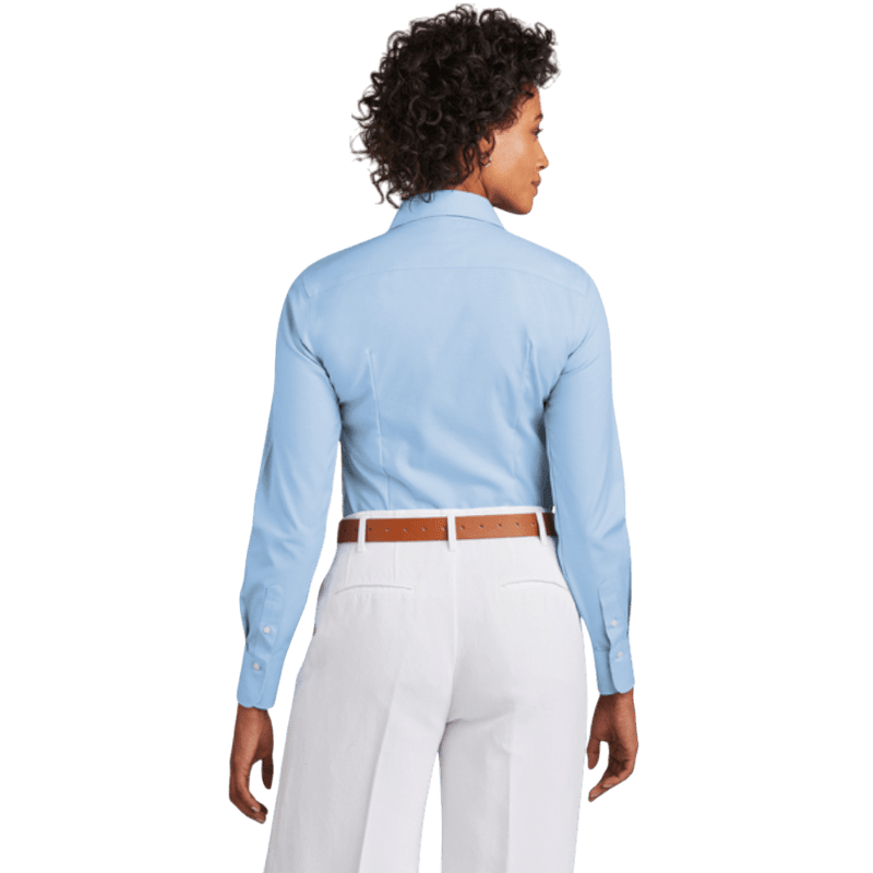 Brooks Brothers® Women’s Wrinkle-Free Stretch Pinpoint Shirt - Button Down Shirts - SwagWear