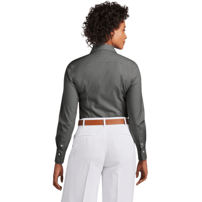 Brooks Brothers® Women’s Wrinkle-Free Stretch Pinpoint Shirt - Button Down Shirts - SwagWear