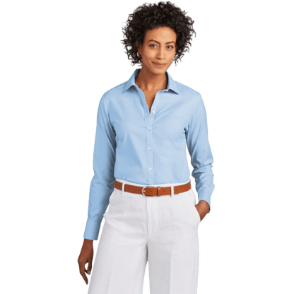 Brooks Brothers® Women’s Wrinkle-Free Stretch Pinpoint Shirt - Button Down Shirts - SwagWear