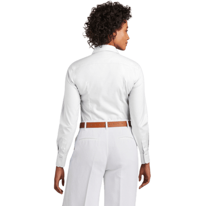Brooks Brothers® Women’s Wrinkle-Free Stretch Pinpoint Shirt - Button Down Shirts - SwagWear