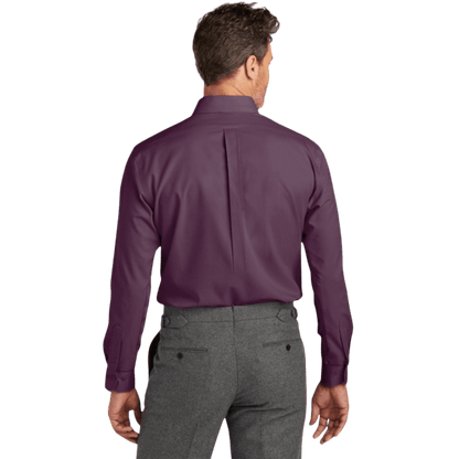 Brooks Brothers® Wrinkle-Free Stretch Nailhead Shirt - Button Down Shirts - SwagWear