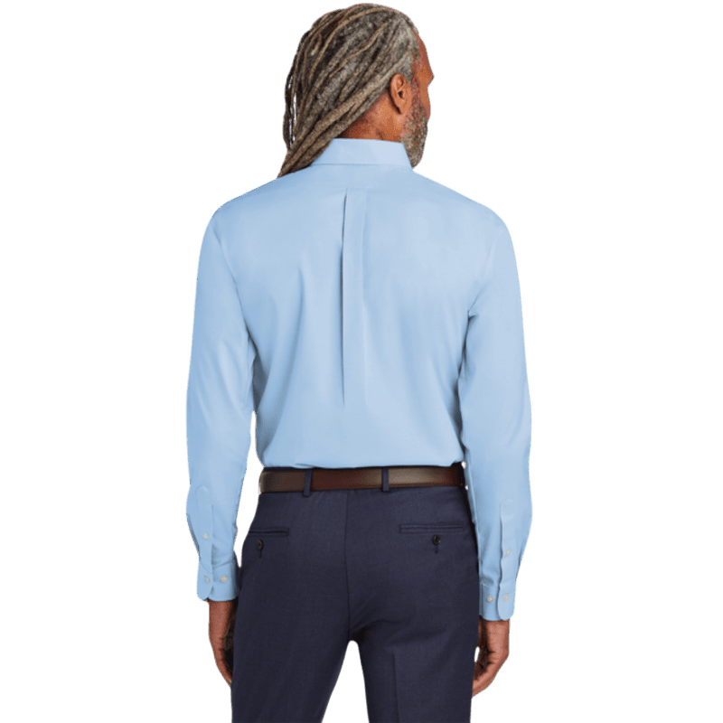 Brooks Brothers® Wrinkle-Free Stretch Pinpoint Shirt - Button Down Shirts - SwagWear