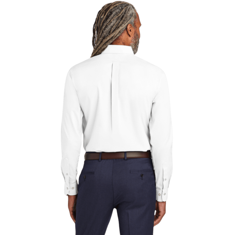 Brooks Brothers® Wrinkle-Free Stretch Pinpoint Shirt - Button Down Shirts - SwagWear