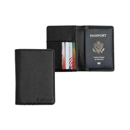 Brookstone RFID Passport Wallet - Passport Wallets - SwagWear