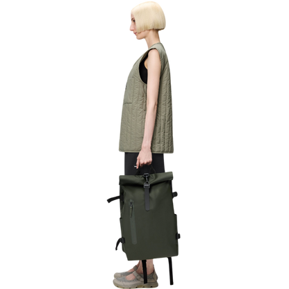 RAINS Rolltop Rucksack Large