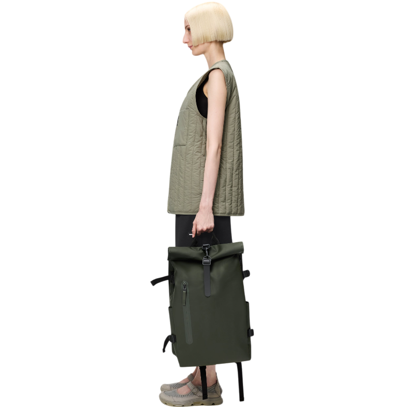 RAINS Rolltop Rucksack Large