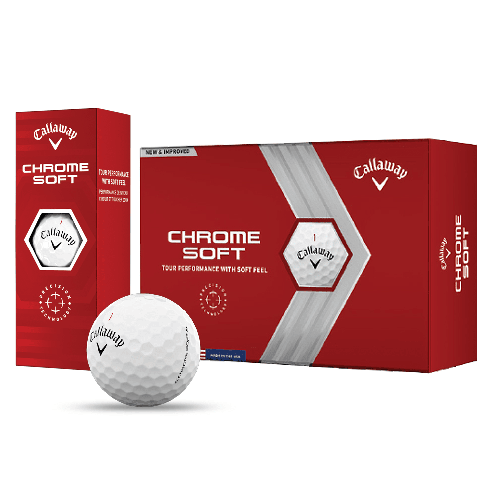 Callaway Chrome Soft Standard Half Dozen Box - Golf Balls - SwagWear