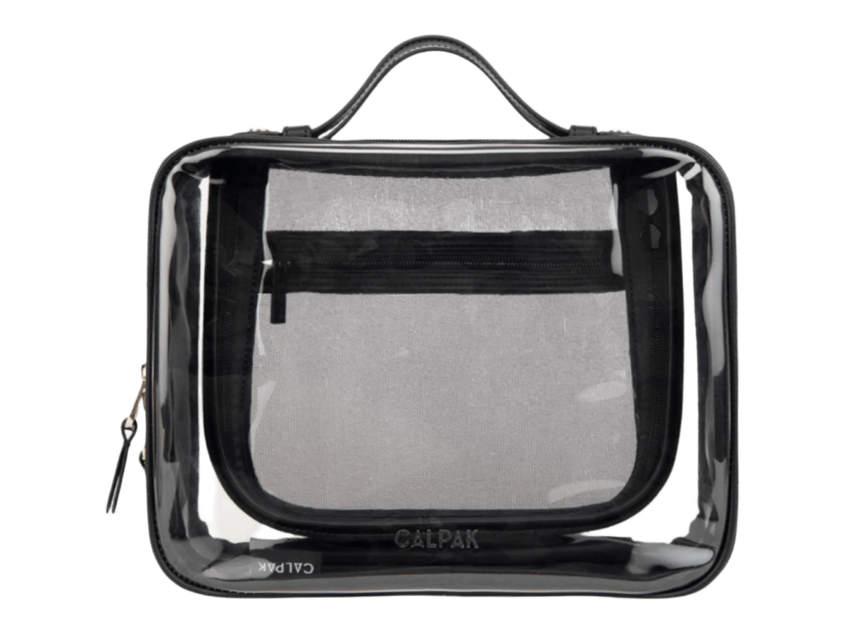 Calpak Large Clear Cosmetics Case - Cosmetic Bags - SwagWear