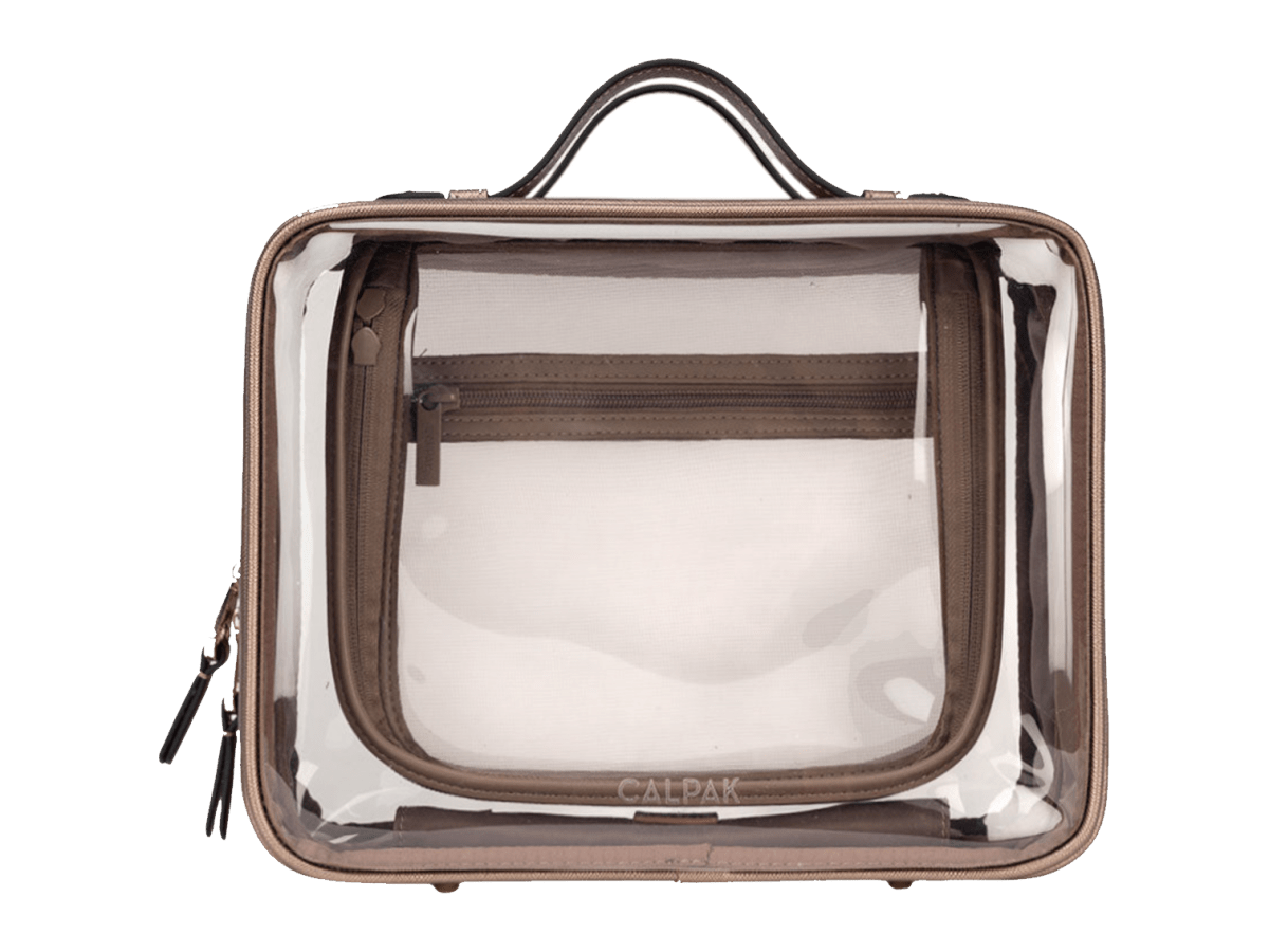 Calpak Large Clear Cosmetics Case - Cosmetic Bags - SwagWear