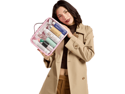 Calpak Large Clear Cosmetics Case - Cosmetic Bags - SwagWear