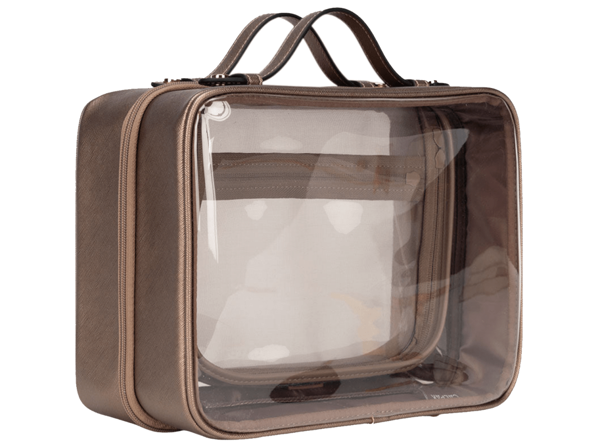 Calpak Large Clear Cosmetics Case - Cosmetic Bags - SwagWear
