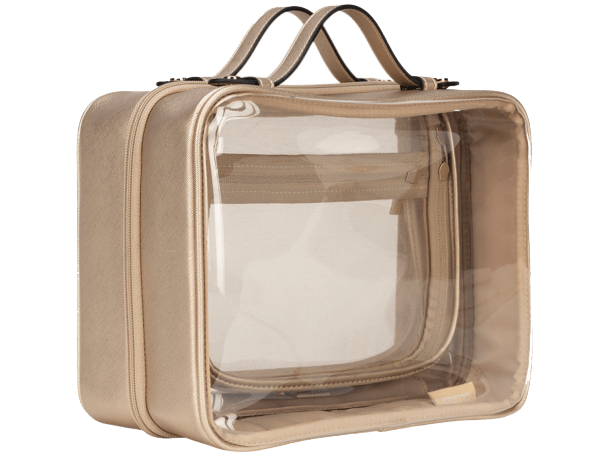 Calpak Large Clear Cosmetics Case - Cosmetic Bags - SwagWear