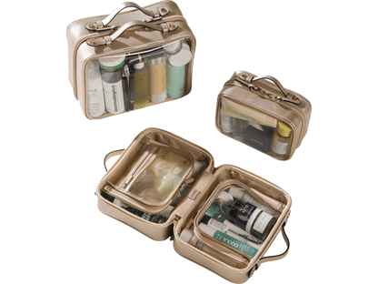 Calpak Large Clear Cosmetics Case - Cosmetic Bags - SwagWear