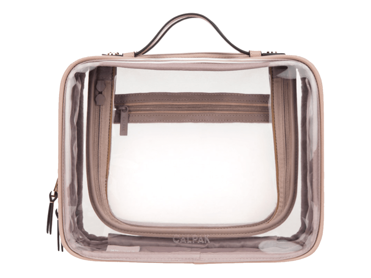 Calpak Large Clear Cosmetics Case - Cosmetic Bags - SwagWear