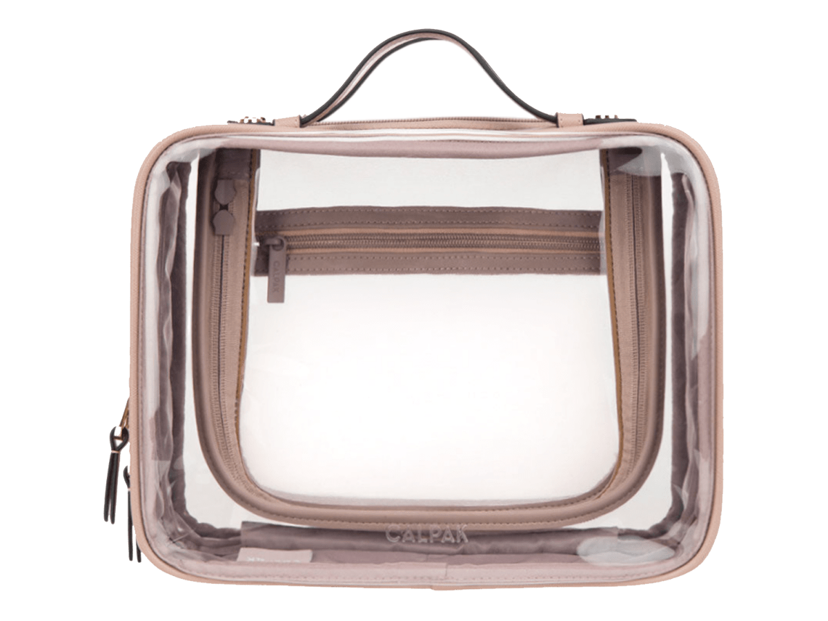 Calpak Large Clear Cosmetics Case - Cosmetic Bags - SwagWear