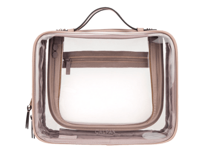 Calpak Large Clear Cosmetics Case - Cosmetic Bags - SwagWear