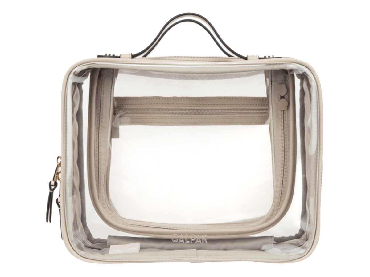 Calpak Large Clear Cosmetics Case - Cosmetic Bags - SwagWear