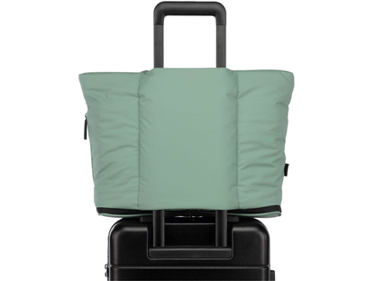 Calpak Luka Expandable Laptop Tote - Sage - Laptop Totes