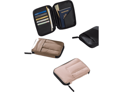Calpak Luka Zippered Passport Wallet - Passport Wallets - SwagWear