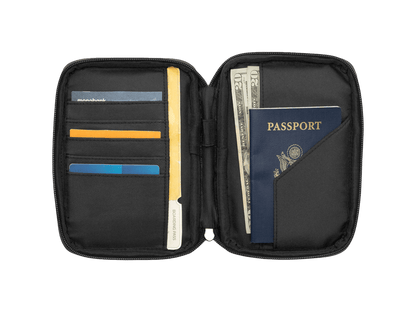 Calpak Luka Zippered Passport Wallet - Passport Wallets - SwagWear