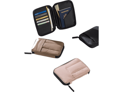 Calpak Luka Zippered Passport Wallet - Passport Wallets - SwagWear